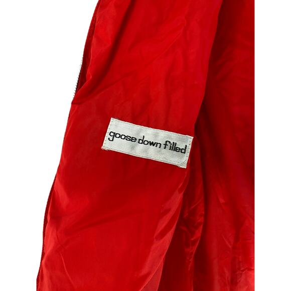 Bogner Women's Quilted Red Goose Down Filled Puffer Ski Snow Jacket Size 42/XL - Picture 4 of 15